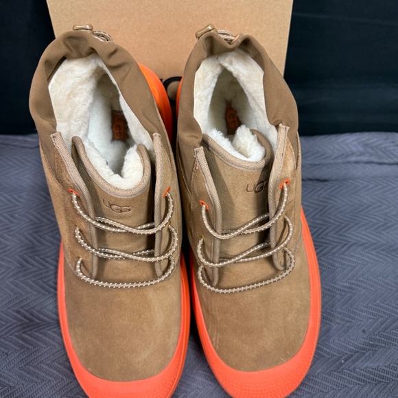 🧡 NWB UGG Neumel Weather Hybrid 'Chestnut Orange' Boots - Picture 2 of 8